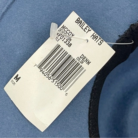 NEW Renegade by Bailey Western Hat | Size M | Classic Cowboy Style in Felt Wool - Picture 6 of 6